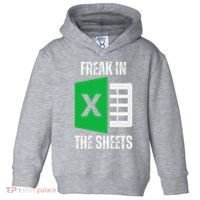 Freak In The Sheets Excel Spreadsheet Funny Office Jokes Toddler Hoodie thumb 0