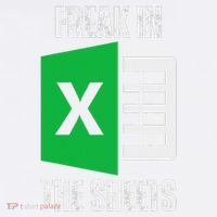 Freak In The Sheets Excel Spreadsheet Funny Office Jokes Bucket Hat thumb 4