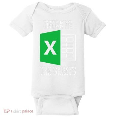 Freak In The Sheets Excel Spreadsheet Funny Office Jokes Baby Bodysuit
