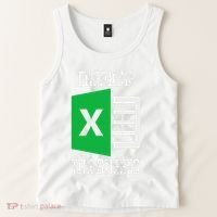 Freak In The Sheets Excel Spreadsheet Funny Office Jokes Tank Top thumb 2