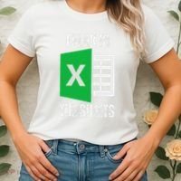 Freak In The Sheets Excel Spreadsheet Funny Office Jokes Women's T-Shirt thumb 2
