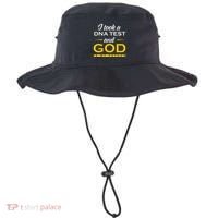 Funny I Took A Dna Test God Is My Father Jesus Christian Bucket Hat thumb 0
