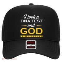 Funny I Took A Dna Test God Is My Father Jesus Christian Hat thumb 0