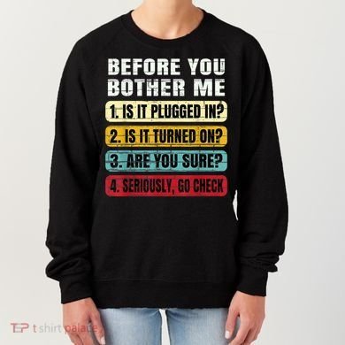 Funny Information Technology Tech Technical Support Gift Women's Sweatshirt