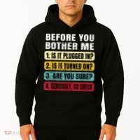 Funny Information Technology Tech Technical Support Gift Hoodie thumb 2