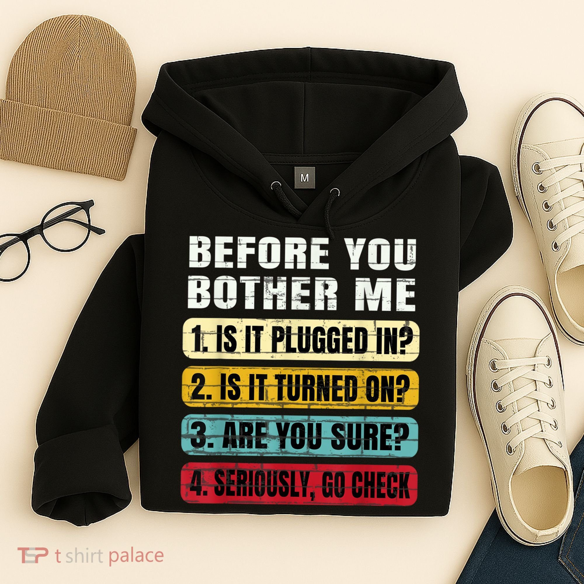 Funny Information Technology Tech Technical Support Gift Hoodie