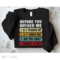 Funny Information Technology Tech Technical Support Gift Sweatshirt thumb 2