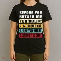 Funny Information Technology Tech Technical Support Gift T-Shirt thumb 4