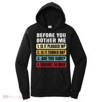Funny Information Technology Tech Technical Support Gift Women's Hoodie thumb 0