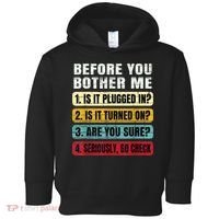 Funny Information Technology Tech Technical Support Gift Toddler Hoodie thumb 0