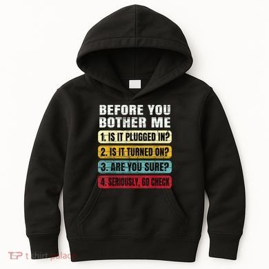 Funny Information Technology Tech Technical Support Gift Kids Hoodie