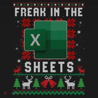 Freak In The Sheets Excel Ugly Christmas Sweater Long Sleeve Shirt thumb 2