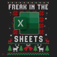 Freak In The Sheets Excel Ugly Christmas Sweater Tumbler thumb 3
