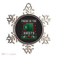 Freak In The Sheets Excel Ugly Christmas Sweater Ornament thumb 0