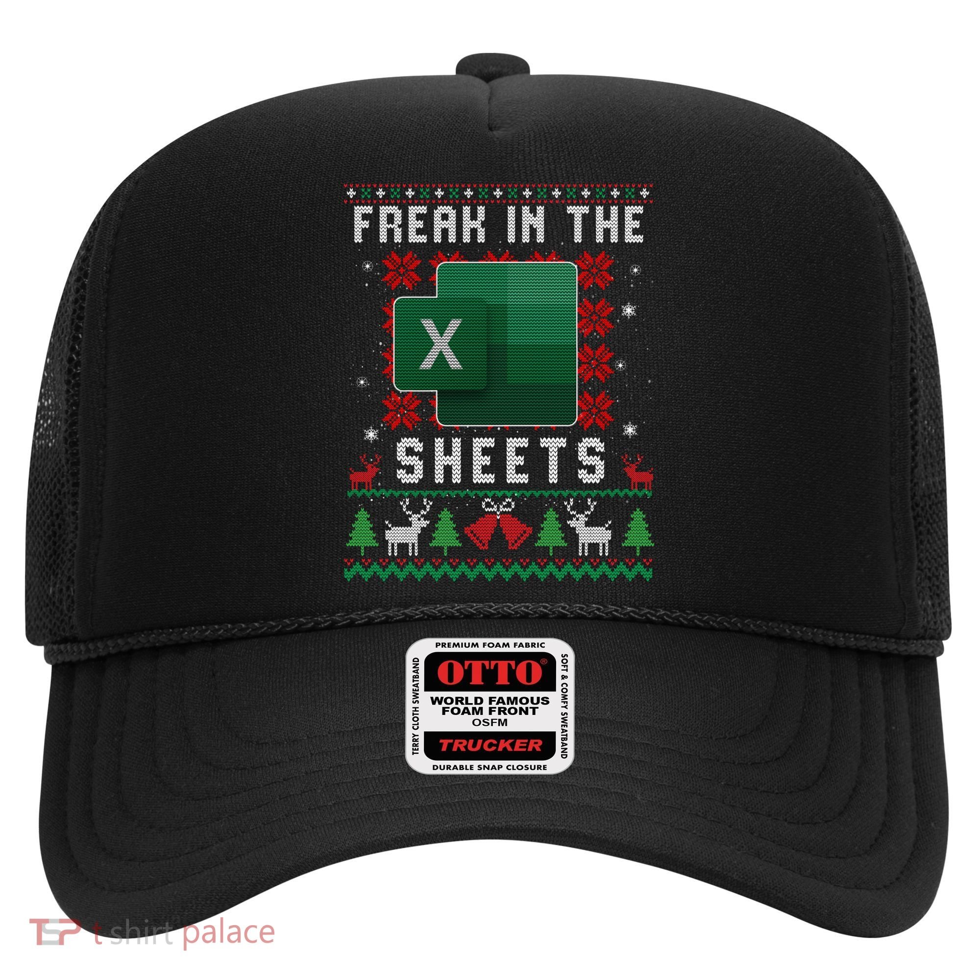 Freak In The Sheets Excel Ugly Christmas Sweater Hat