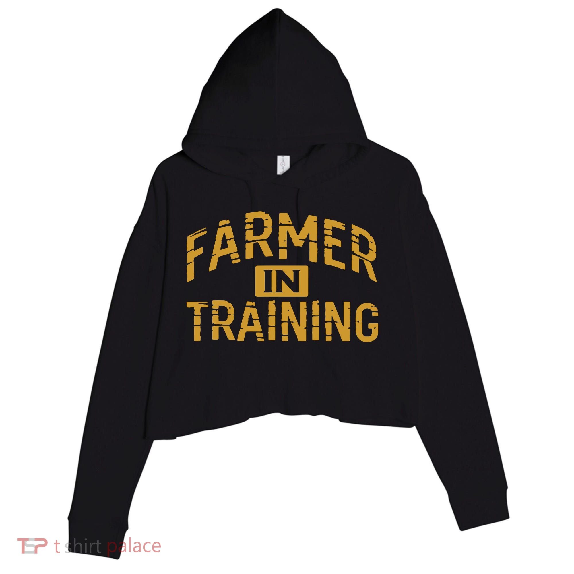 Farmer In Training Farmer Crop Fleece Hoodie