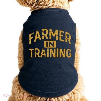 Farmer In Training Farmer Doggie Tank