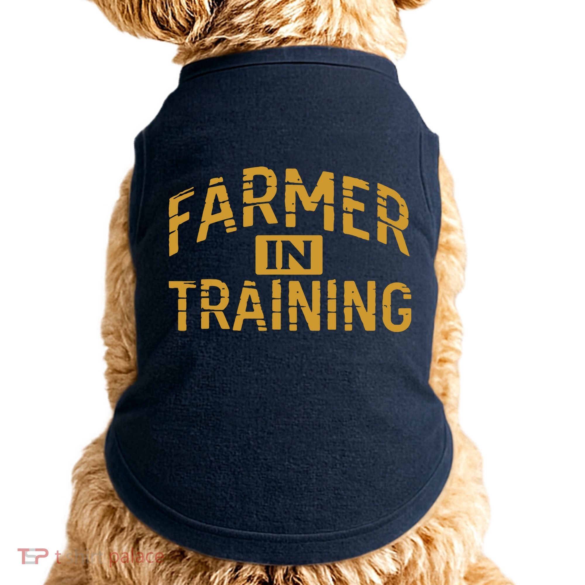 Farmer In Training Farmer Doggie Tank