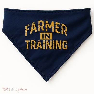 Farmer In Training Farmer USA-Made Doggie Bandana
