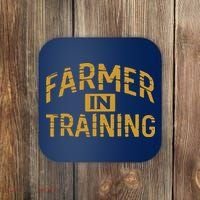 Farmer In Training Farmer Coaster thumb 0