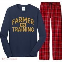 Farmer In Training Farmer Long Sleeve Pajama Set thumb 0