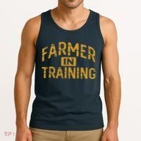 Farmer In Training Farmer Tank Top thumb 3