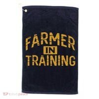 Farmer In Training Farmer Golf Towel thumb 0