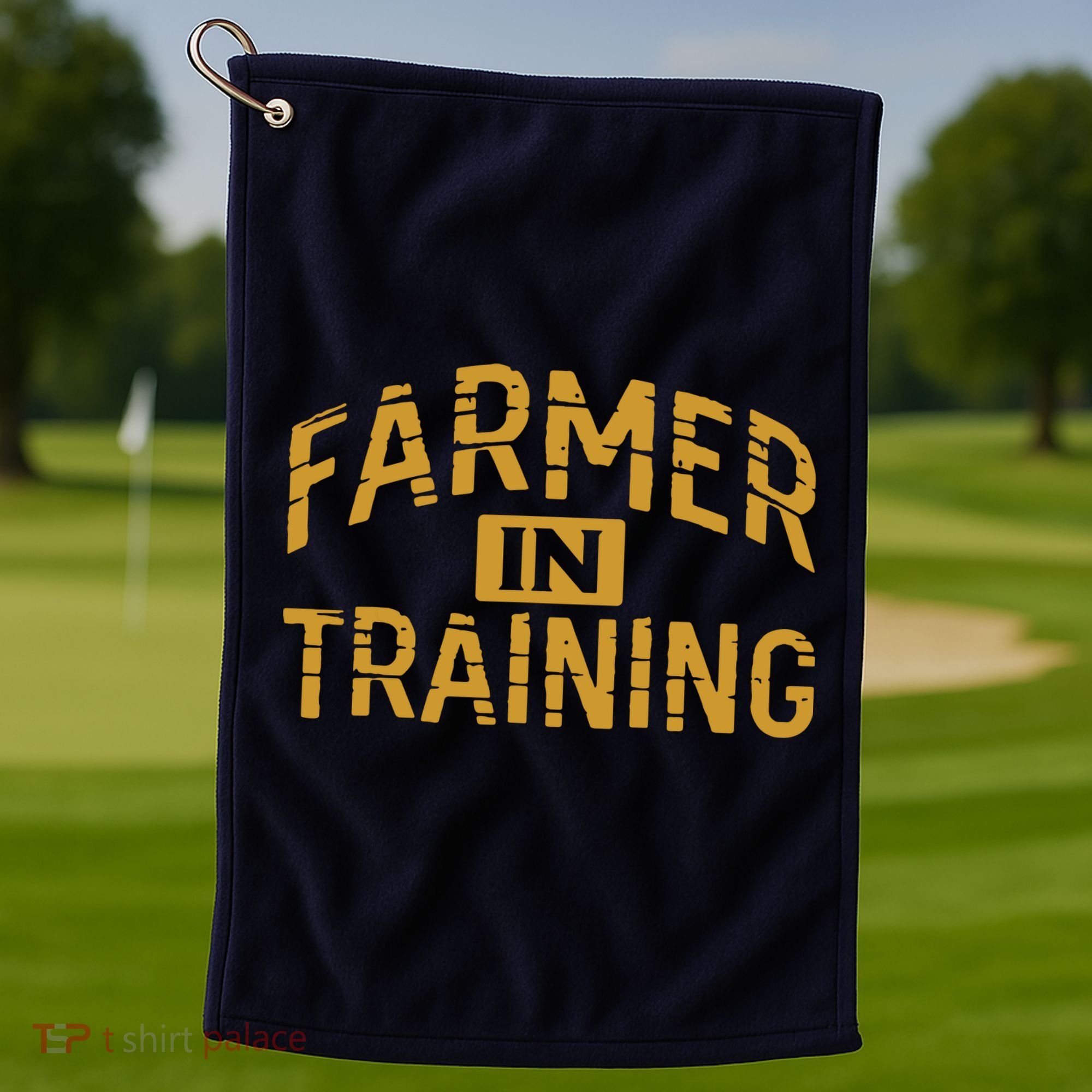 Farmer In Training Farmer Golf Towel
