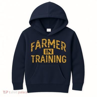 Farmer In Training Farmer Kids Hoodie