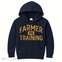 Farmer In Training Farmer Kids Hoodie thumb 0