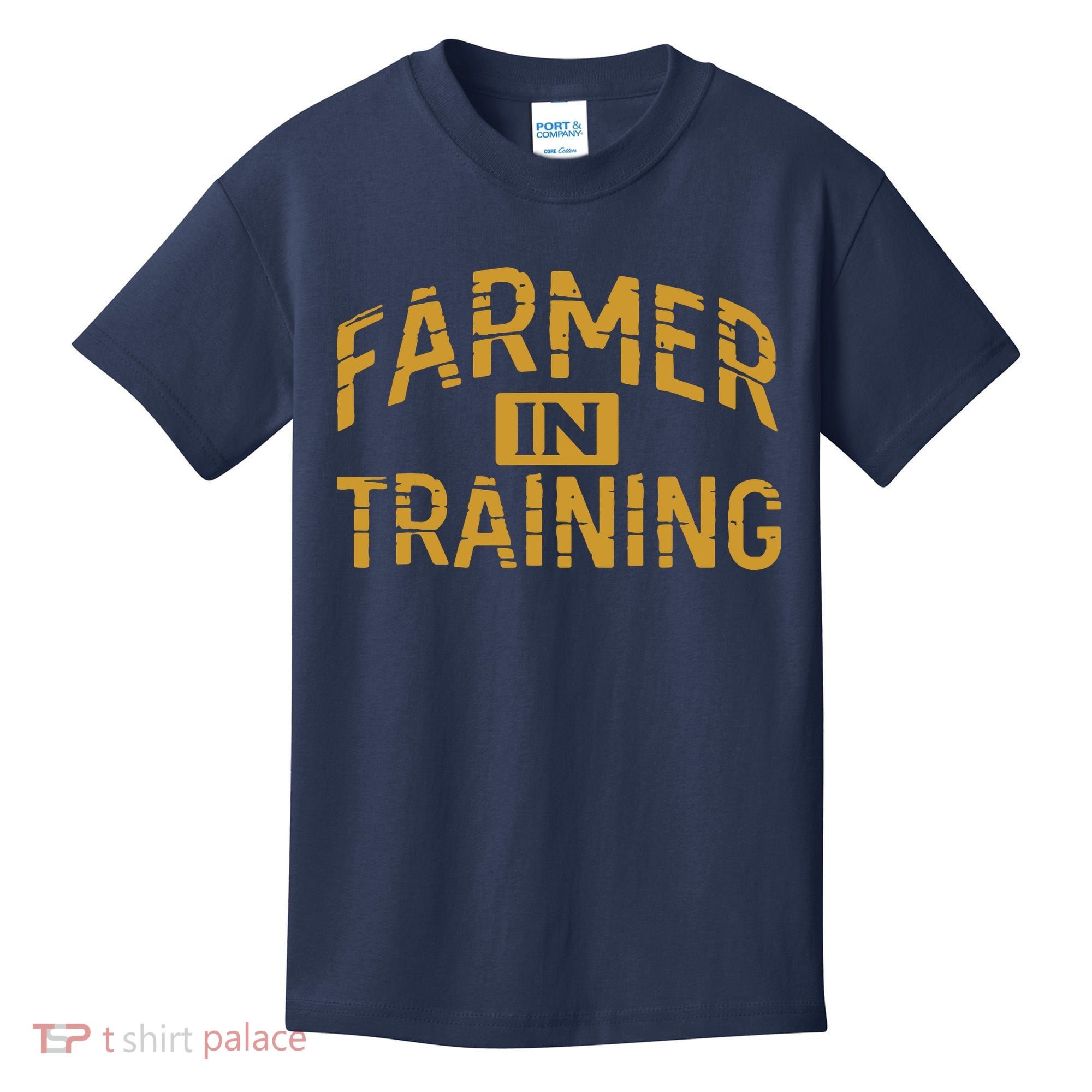 Farmer In Training Farmer Kids T-Shirt
