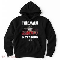 FIREMAN IN TRAINING for boy and girl Hoodie thumb 0