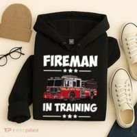 FIREMAN IN TRAINING for boy and girl Hoodie thumb 4
