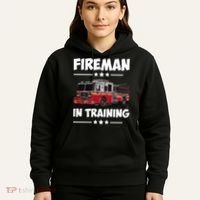 FIREMAN IN TRAINING for boy and girl Hoodie thumb 5
