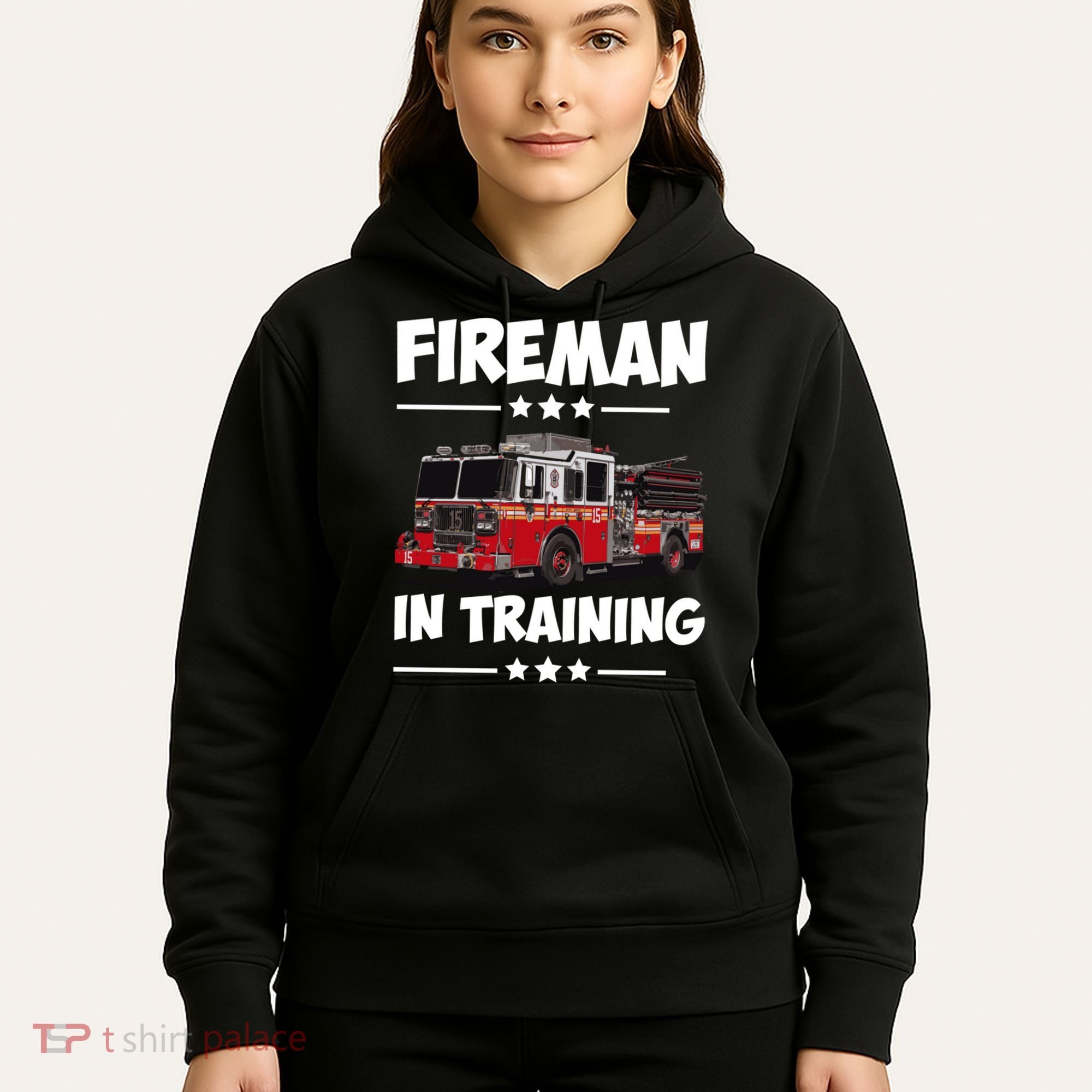 FIREMAN IN TRAINING for boy and girl Hoodie