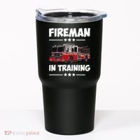 FIREMAN IN TRAINING for boy and girl Tumbler thumb 0