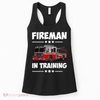 FIREMAN IN TRAINING for boy and girl Women's Tank Top thumb 0