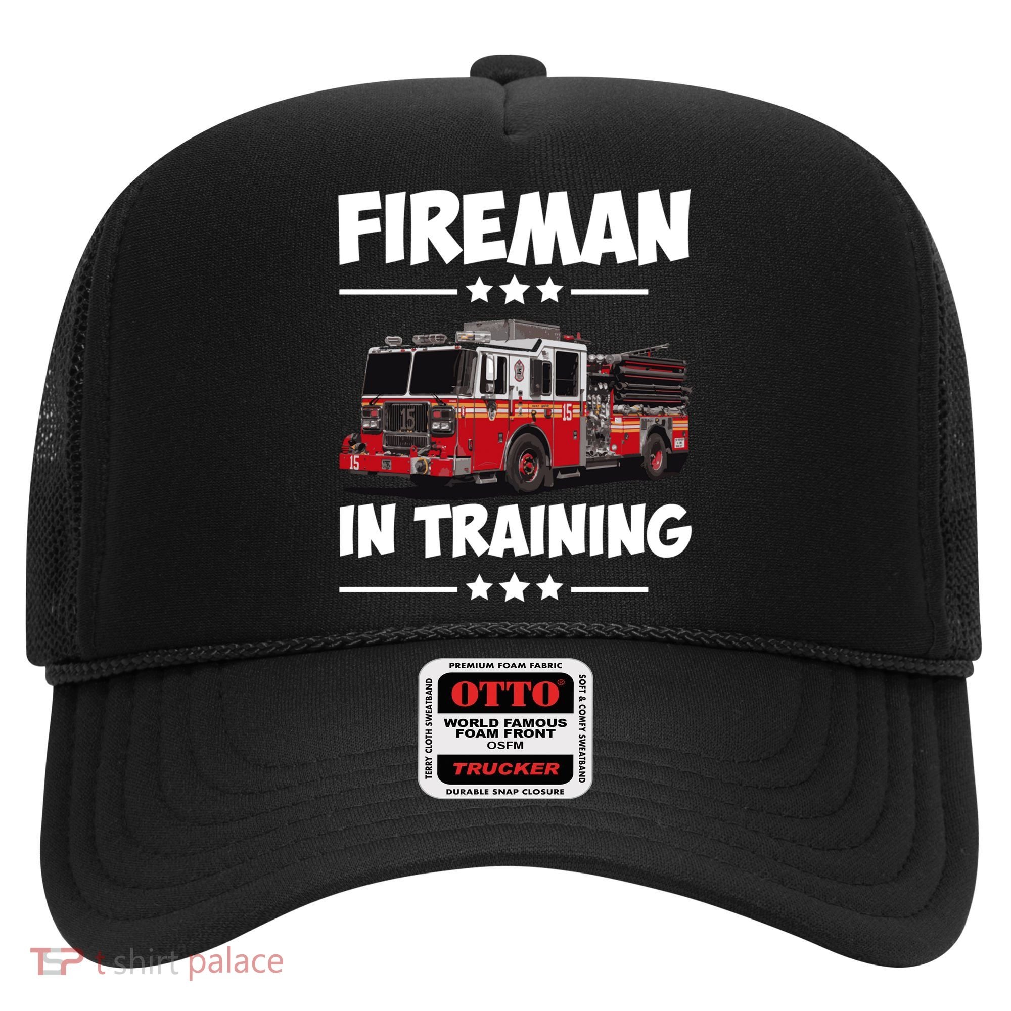 FIREMAN IN TRAINING for boy and girl Hat