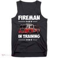 FIREMAN IN TRAINING for boy and girl Tank Top thumb 0