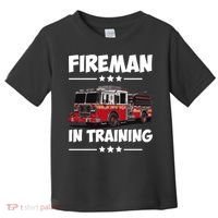 FIREMAN IN TRAINING for boy and girl Toddler T-Shirt thumb 0
