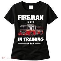 FIREMAN IN TRAINING for boy and girl Women's T-Shirt thumb 0