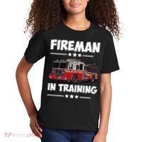 FIREMAN IN TRAINING for boy and girl Kids T-Shirt thumb 2