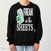 Freak In The Excel Sheets Funny Accountant Spreadsheet Women's Sweatshirt thumb 0