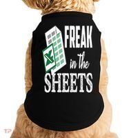 Freak In The Excel Sheets Funny Accountant Spreadsheet Doggie Tank thumb 0