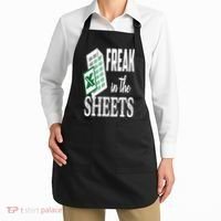 Freak In The Excel Sheets Funny Accountant Spreadsheet Apron thumb 2