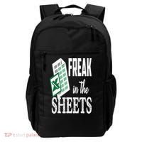 Freak In The Excel Sheets Funny Accountant Spreadsheet Backpack thumb 0