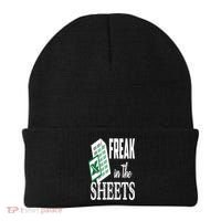 Freak In The Excel Sheets Funny Accountant Spreadsheet Beanie thumb 0