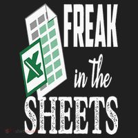 Freak In The Excel Sheets Funny Accountant Spreadsheet Beanie thumb 2
