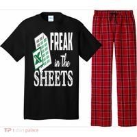 Freak In The Excel Sheets Funny Accountant Spreadsheet Pajama Set thumb 0