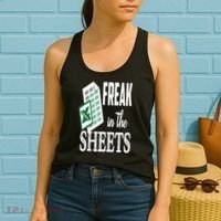 Freak In The Excel Sheets Funny Accountant Spreadsheet Women's Tank Top thumb 2